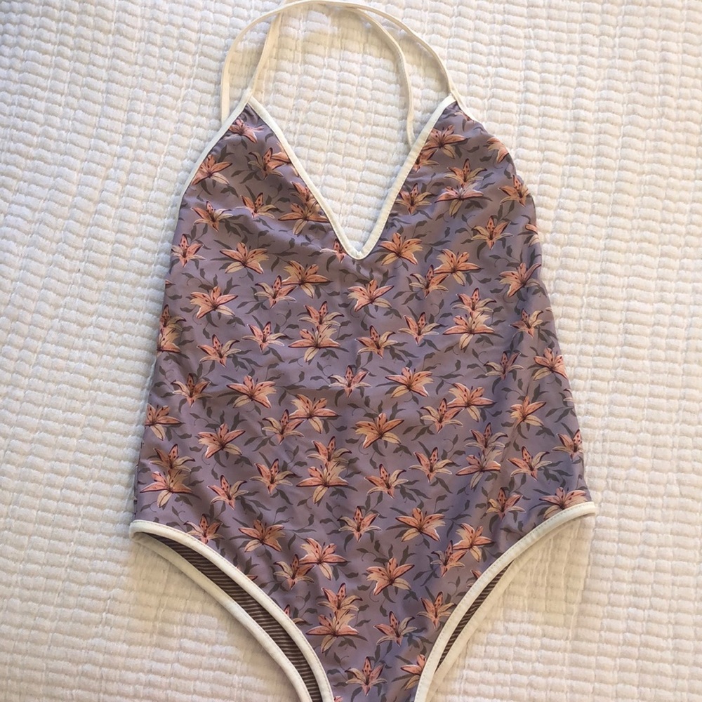 Acacia Ivy one piece, size medium, worn twice!